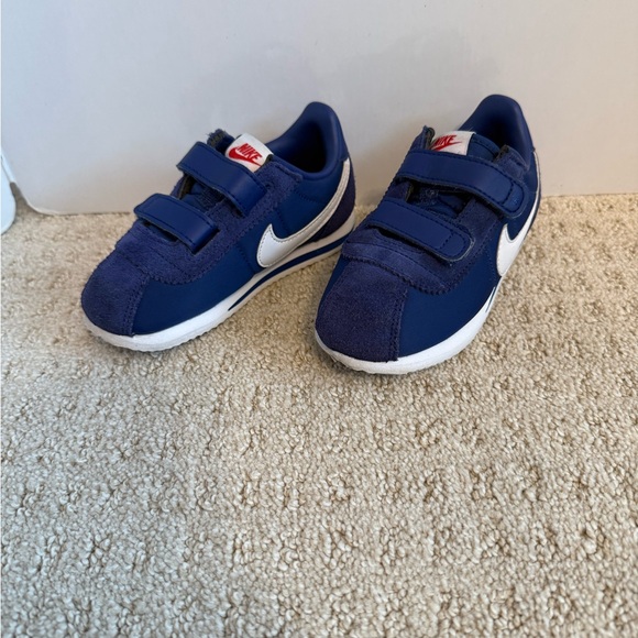 Nike Kids Cortez Los Angeles edition Navy Blue Sneakers size 9c - Picture 1 of 7
